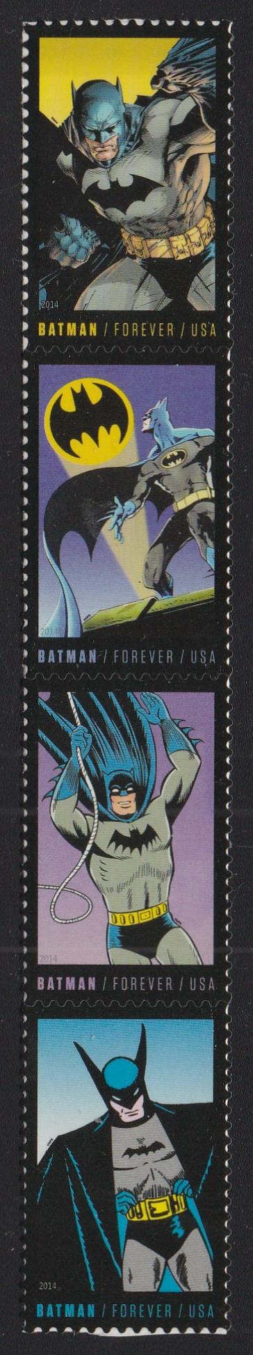# 4932-35 (2014) Batman - Strip/4, MNH