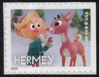 # 4947 (2014) Elf & Rudolph, Christmas - Bklt sgl, MNH