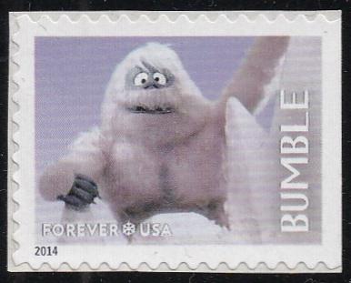 # 4949 (2014) Monster, Christmas - Bklt sgl, MNH