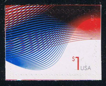 # 4953 (2015) Patriotic Waves - Sgl, MNH