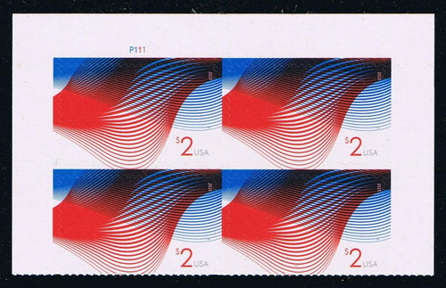 # 4954 (2015) Patriotic Waves - PB, T #P111, MNH
