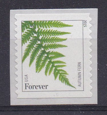 # 4974a (2015) Ferns, 2015 Date - Coil sgl, MNH