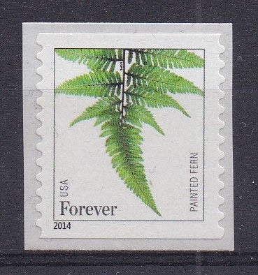 # 4976 (2015) Ferns, 2014 Date - Coil sgl, MNH