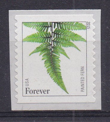 # 4976a (2015) Ferns, 2015 Date - Coil sgl, MNH