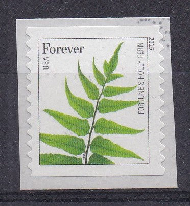 # 4977a (2015) Ferns, 2015 Date - Coil sgl, MNH