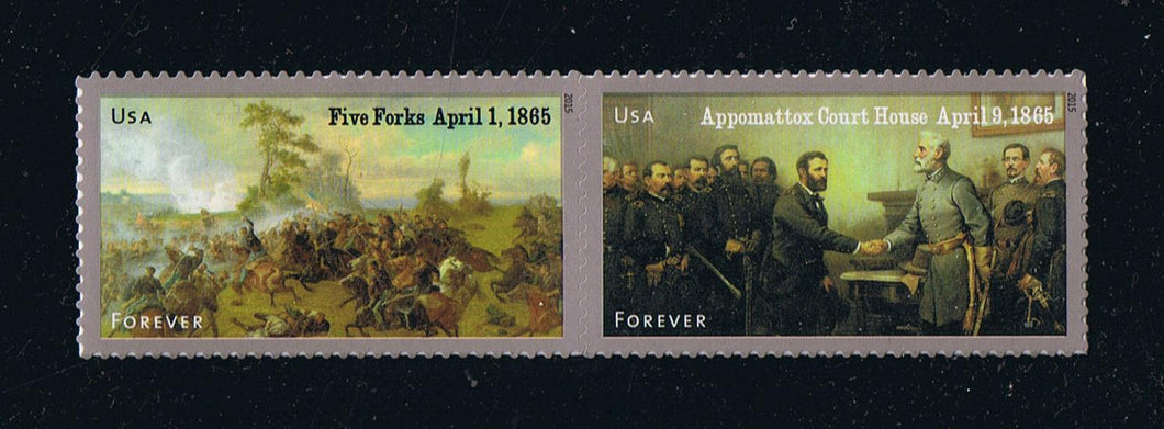 # 4980-81 (2015) Civil War, 1865 - Pair, MNH