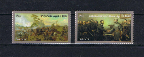 # 4980-81 (2015) Civil War, 1865 - Sgls, Set/2, MNH