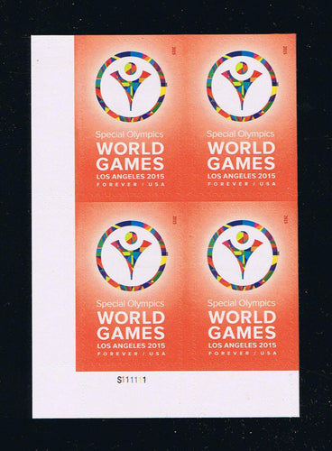 # 4986 (2015) Special Olympics World Games - PB, LL #S111111, MNH