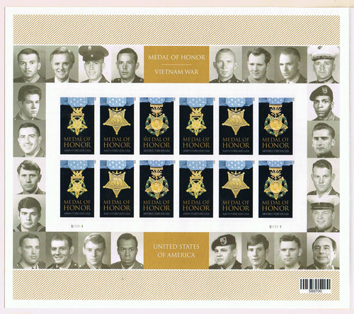 # 4988a (2015) Vietnam Medals of Honor - Folio, MNH