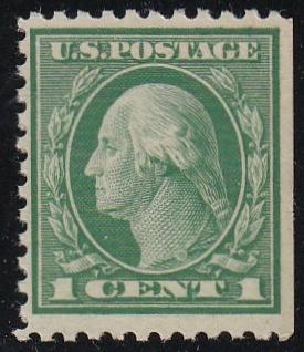 # 498e (1917) Washington - Bklt sgl, MNH
