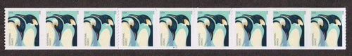 # 4990 (2015) Penguins - PS/9, DOUBLE RED 1, MNH (3)
