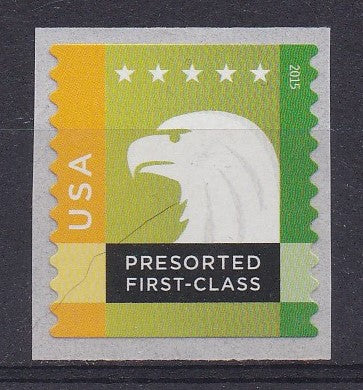 5018 (2015) Spectrum Eagle - Coil sgl, MNH