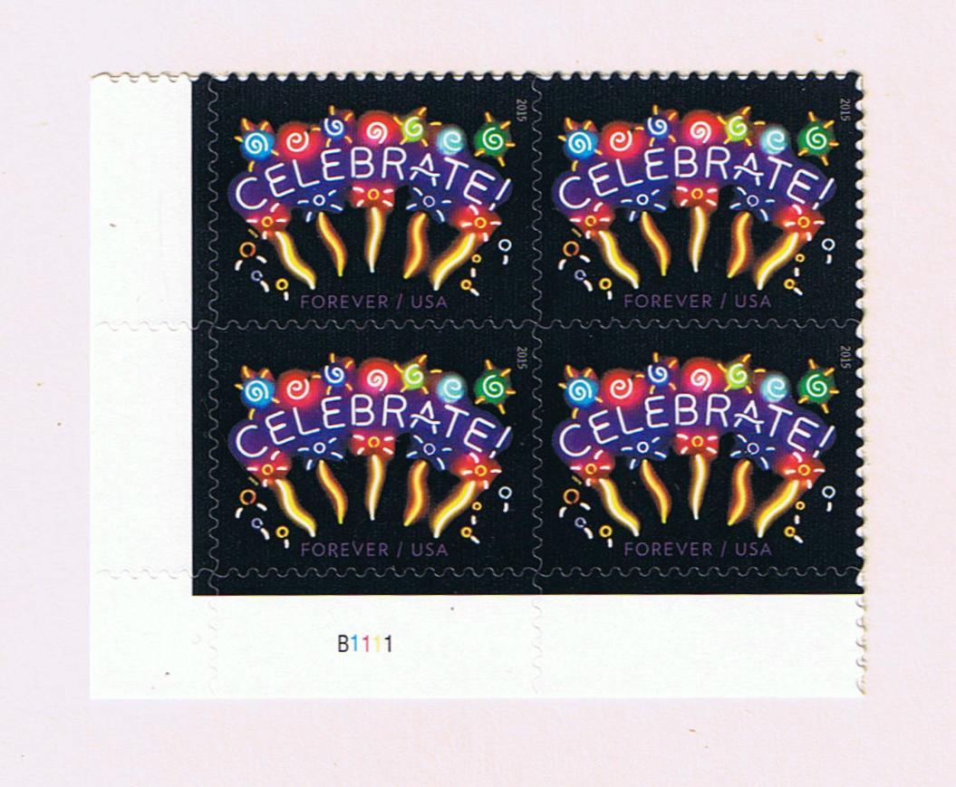 # 5019 (2015) Celebrate - PB, LL #B1111, MNH