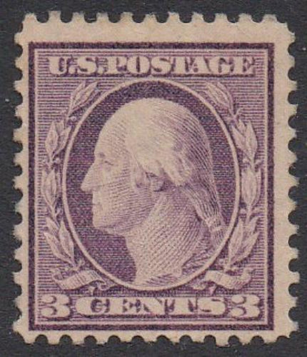# 501 (1917) Washington, Type I - Sgl, MNG
