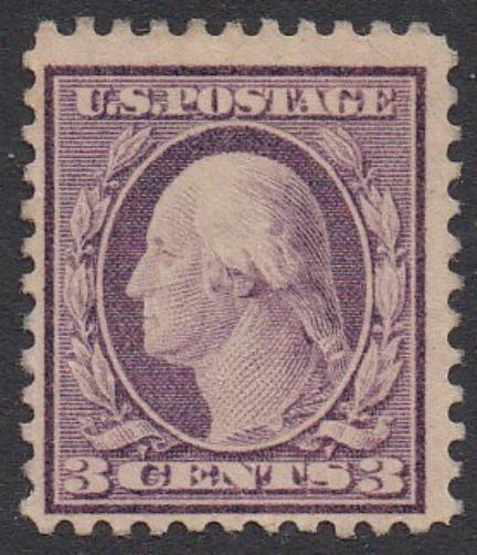 # 501 (1917) Washington, Type I - Sgl, MNG