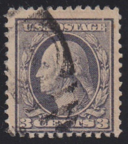 # 501 (1917) Washington, Type I - Sgl, Used