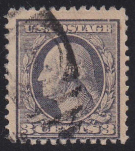 # 501 (1917) Washington, Type I - Sgl, Used