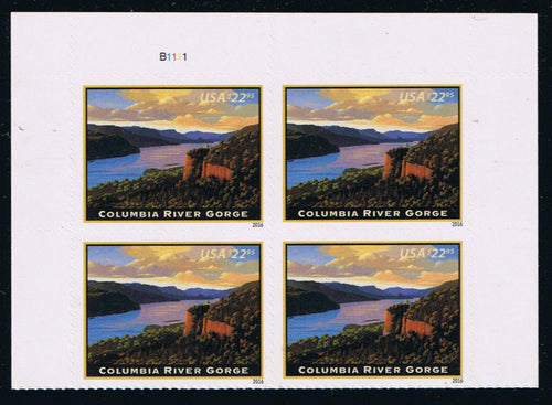 # 5041 (2016) Columbia River Gorge - PB, T #B1111, MNH