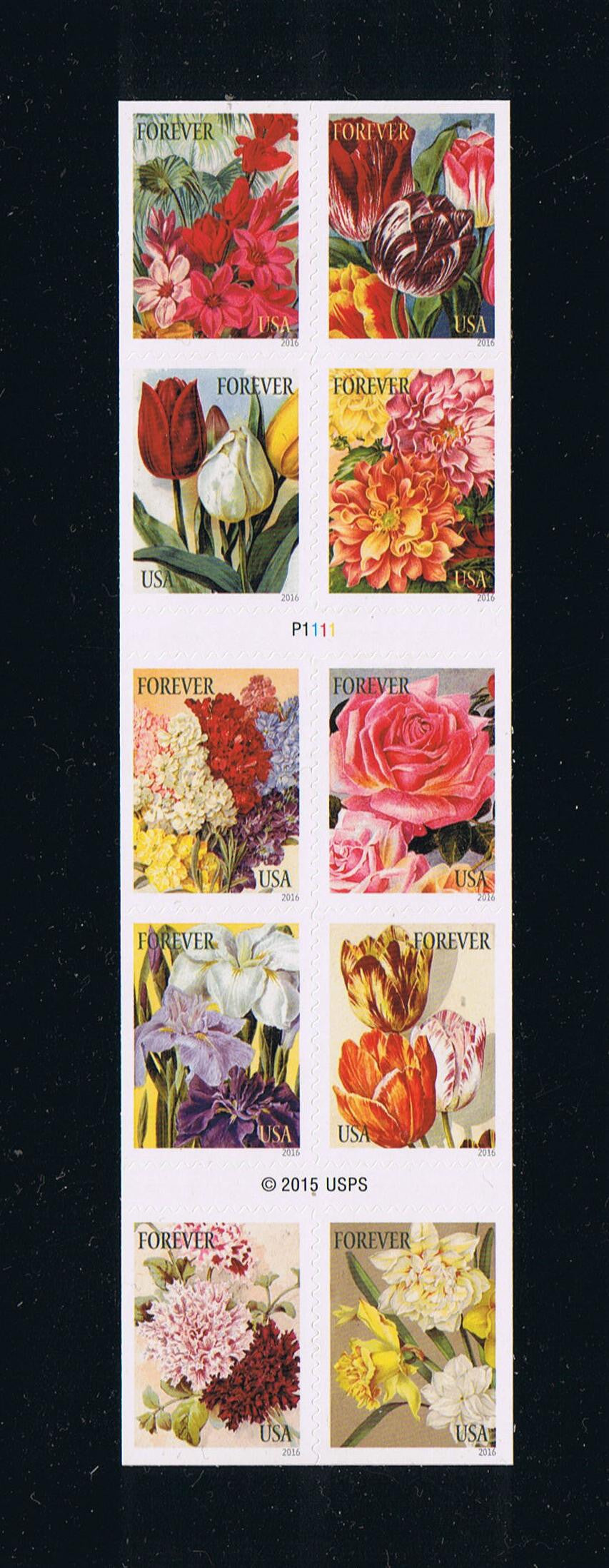 # 5051b (2016) Botanical Art - BKLT/10, #P1111, MNH