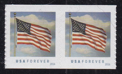 # 5052 (2016) Flag and Clouds (BCA) - Coil pr, MNH