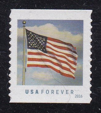 # 5052 (2016) Flag and Clouds (BCA) - Coil sgl, MNH