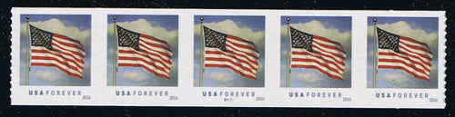 # 5052 (2016) Flag and Clouds (SSP) - PS/5, #S11111, MNH
