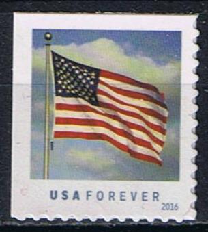 # 5054 (2016) Flag with Clouds (SSP) - Bklt sgl, MNH