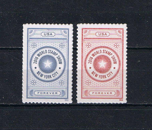 # 5062-63  (2016) Stamp Show - Sgls, Set/2, MNH