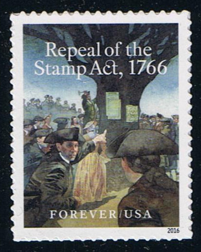 # 5064 (2016) Stamp Act - Sgl, MNH
