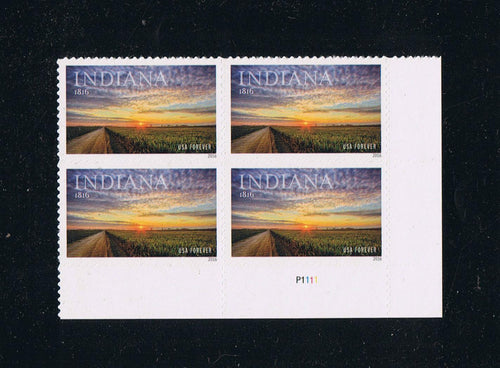 # 5091 (2016) Indiana Statehood - PB, LR #P1111, MNH