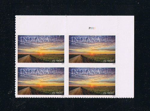 # 5091 (2016) Indiana Statehood - PB, UR #P1111, MNH