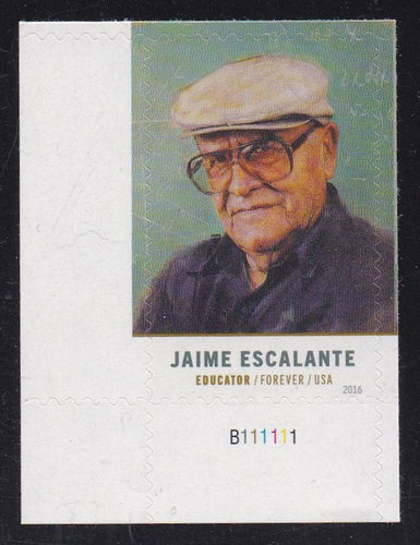 # 5100 (2016) Escalante - Plt sgl, LL #B111111, MNH