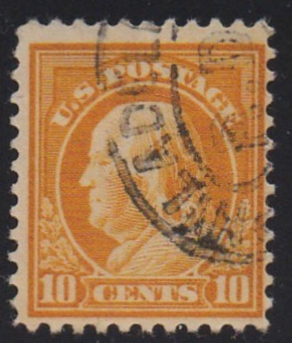 # 510 (1917) Franklin - Sgl, Used [1]
