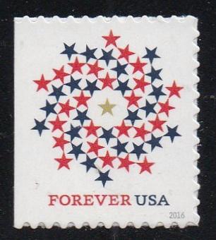 5131 (2016) Patriotic Spiral - Bklt Sgl, MNH