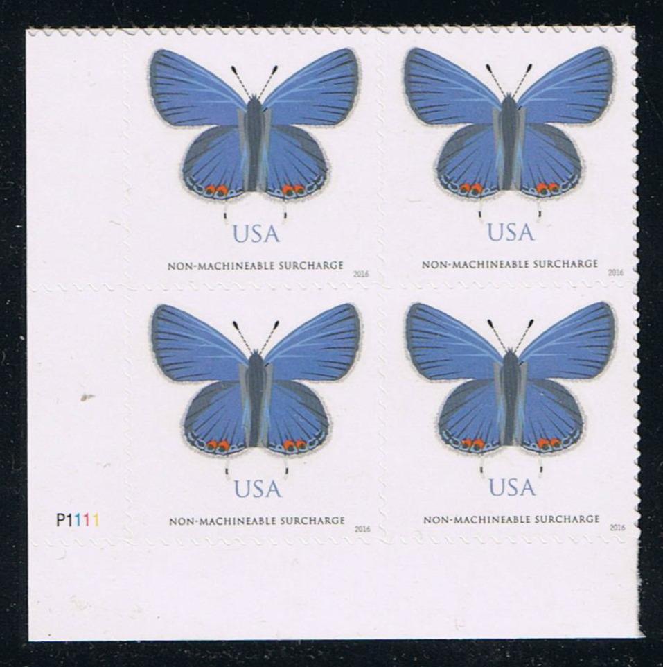 # 5136 (2016) Eastern Tailed-Blue Butterfly - PB, LL #P1111, MNH