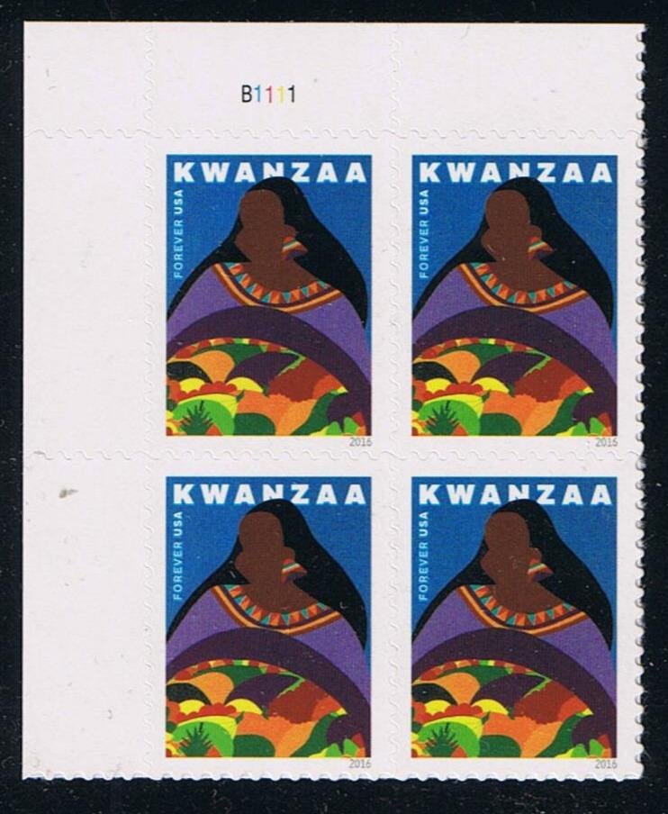 # 5141 (2016) Kwanzaa - PB, UL #B1111, MNH