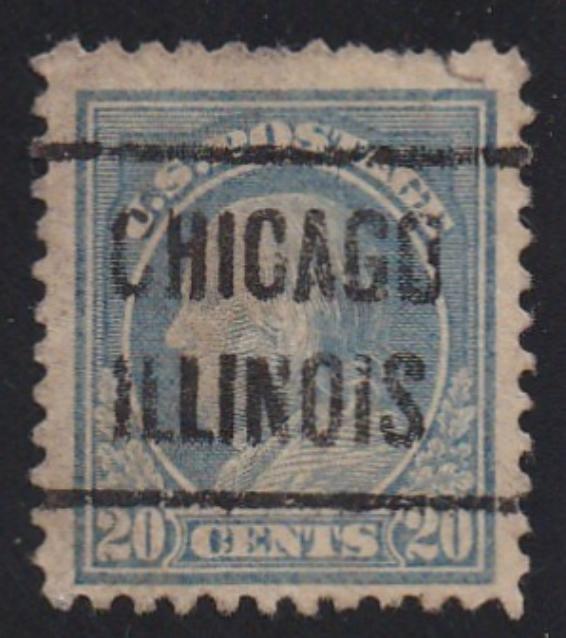 # 515 (1917) Franklin - Sgl, Used [2]