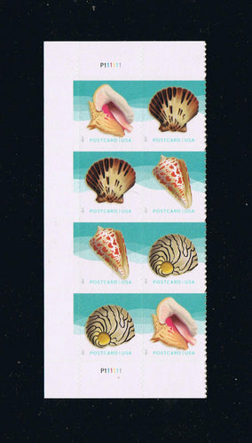 # 5163-66 (2017) Seashells - PB/8, L #P111111, MNH