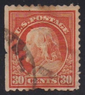 # 516 (1917) Franklin - Sgl, Used [4]