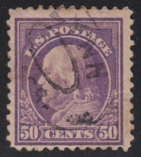 # 517 (1917) Franklin - Sgl, Used [1]