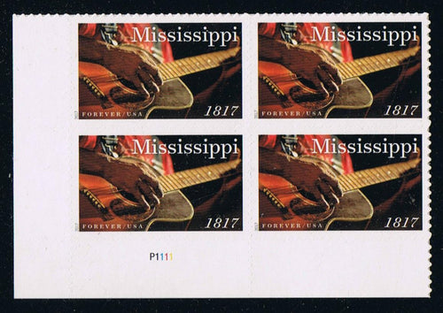 # 5190 (2017) Mississippi Statehood - PB, LL #P1111, MNH