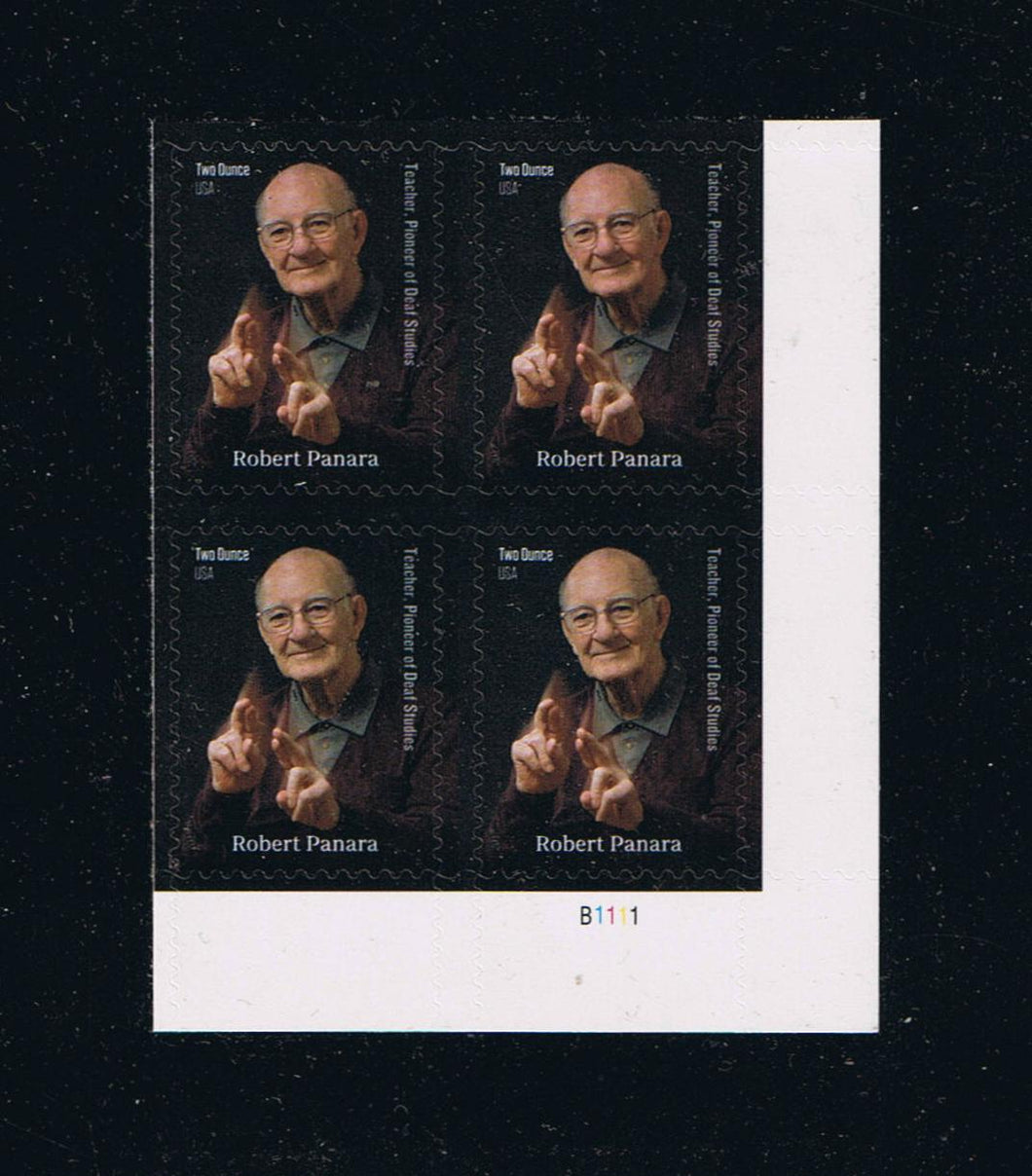 # 5191 (2017) Robert Panara - PB, LR #B1111, MNH