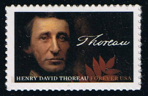 # 5202 (2017) Henry David Thoreau - Sgl, MNH