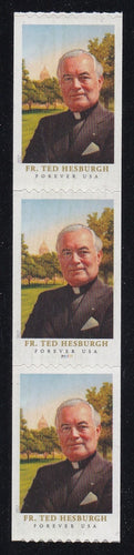# 5242 (2017) Father Hesburgh - PS/3, #P11111, MNH