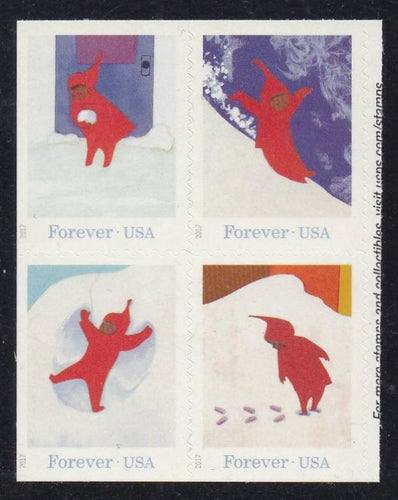 # 5246a (2017) Snowy Day - Bklt BK/4, MNH