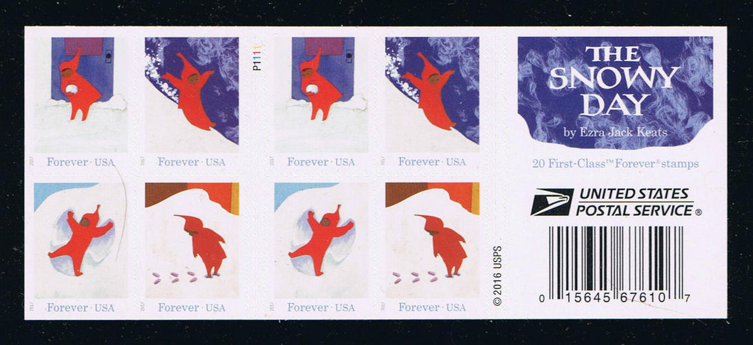 # 5246b (2017) Snowy Day - BKLT, #P1111, MNH