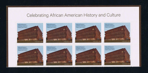 # 5251 (2017) Black History Museum - Top Mgn Strip/8, MNH