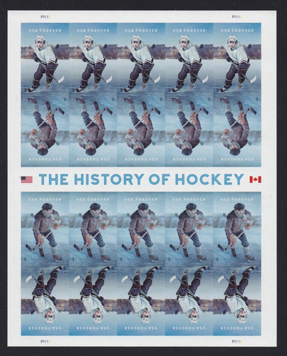 # 5252-53 (2017) History of Hockey - Pane, MNH
