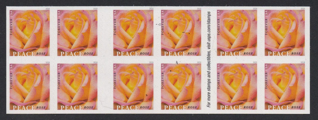 # 5280a (2018) Peace Rose - BKLT, #P1111, MNH