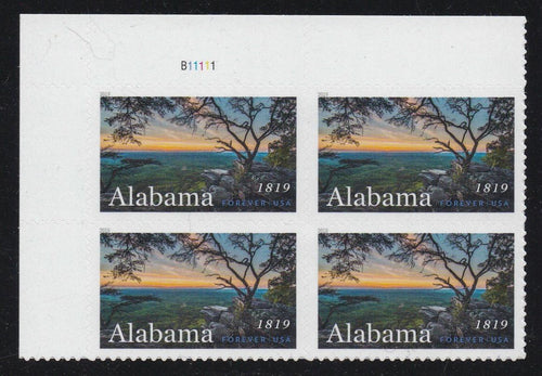 # 5360 (2019) Alabama - PB, UL #B11111, MNH